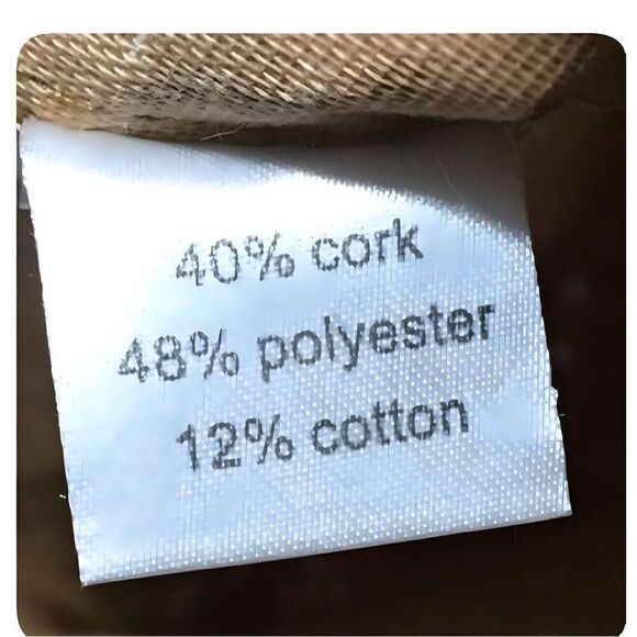 Anthropologie Reusable Cork Tote Bag - Picture 3 of 3